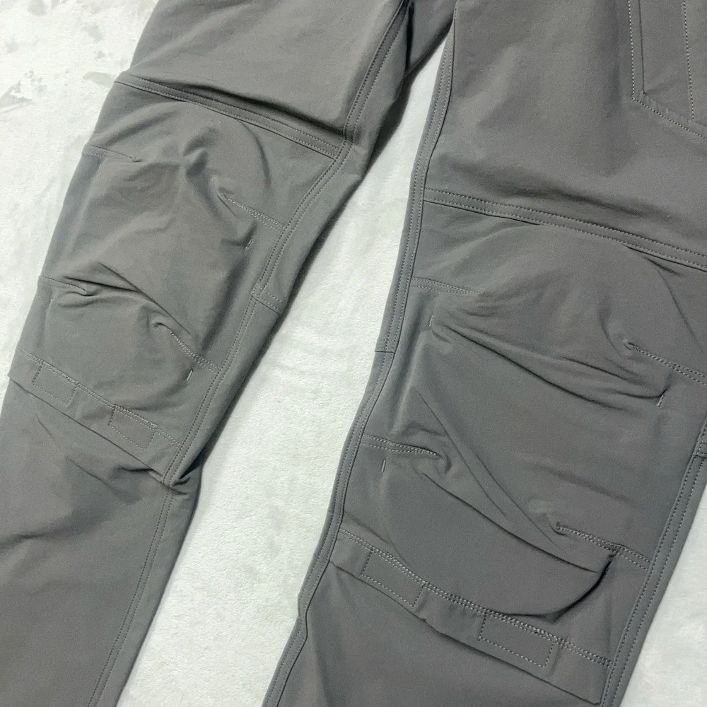 Truewerk Pants Gray T1 Pro WerkPant With Knee Pads Nylon Cargo Mens 32x34
